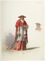 Saint-Saëns - Henry VIII - Maquettes de costumes - Lacoste - 27